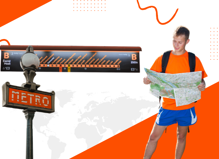 How to Read Prague Metro Platform Signs – Using a Real Example