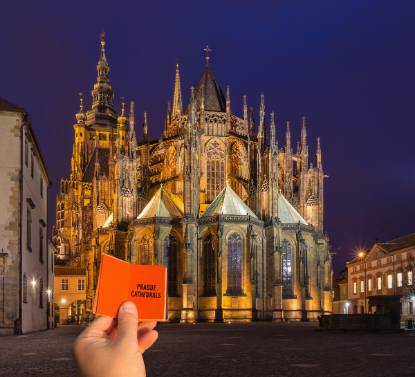 St. Vitus Cathedral featured on the Prague Cathedral Circuit walking route in Prague Castle