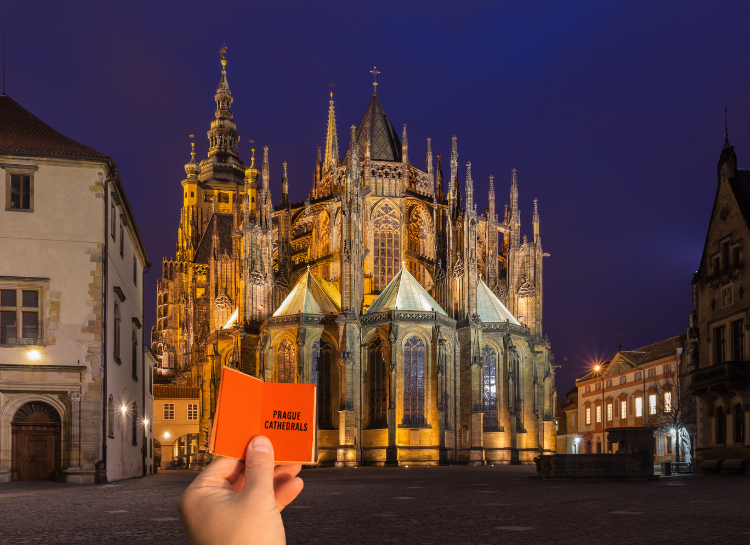 St. Vitus Cathedral featured on the Prague Cathedral Circuit walking route in Prague Castle