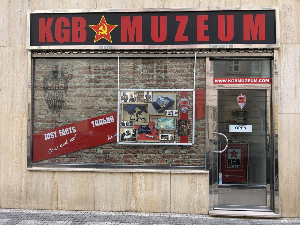 KGB Museum in Prague, one of the most unusual museums in Prague