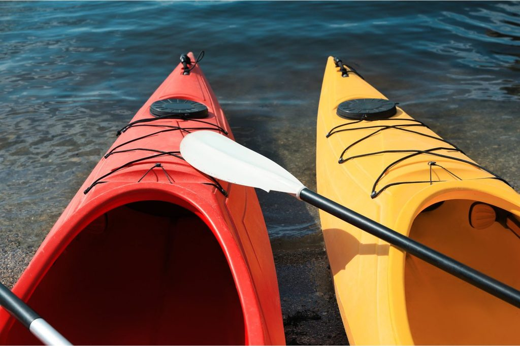 Prague water activities including kayaking for different experience levels