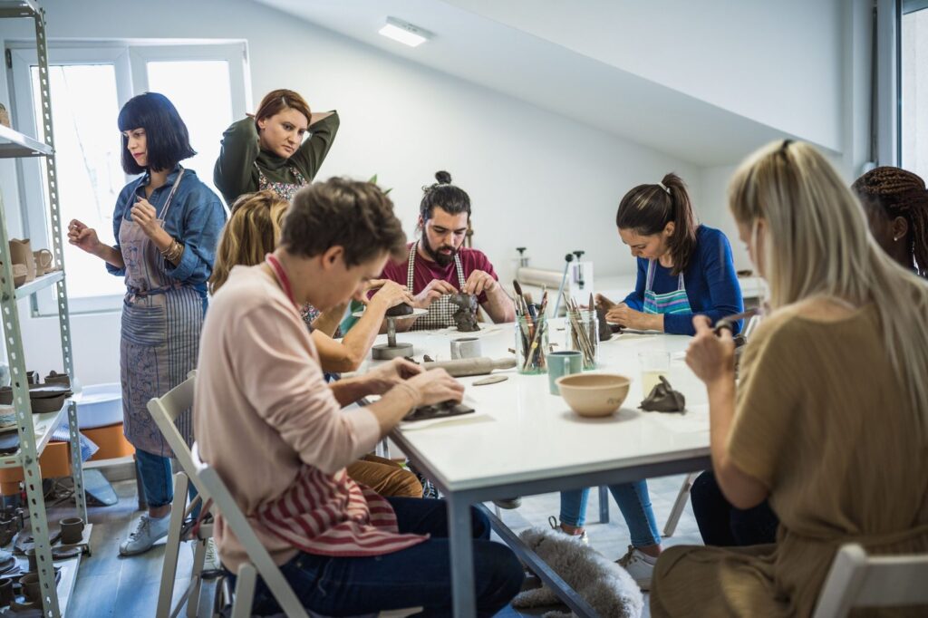 Prague Fun Experiences featuring a hands-on pottery workshop