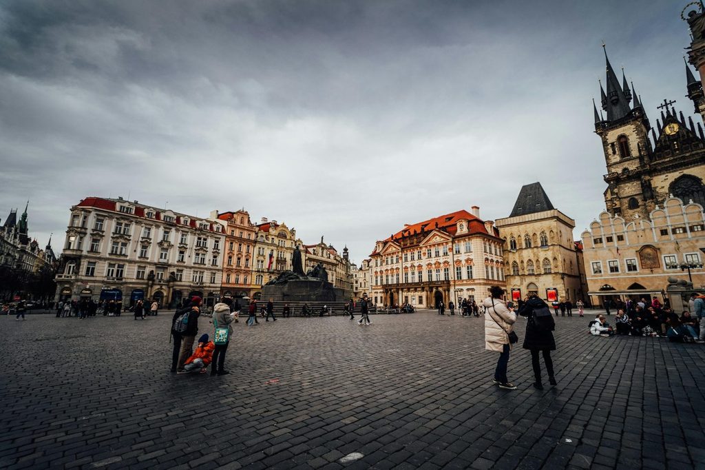 Old Town Square and medieval architecture on Prague themed walks